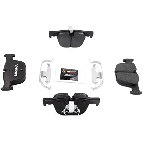 MAGMA Premium PMD1610C Ceramic Brake Pads, Rear
