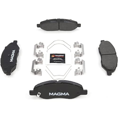 MAGMA Premium PMD1345C Ceramic Brake Pads, Front