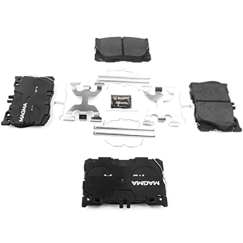 MAGMA Premium PMD1871C Ceramic Brake Pads, Front