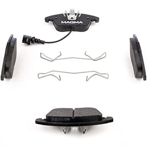 MAGMA Premium PMD1375C Ceramic Brake Pads, Front
