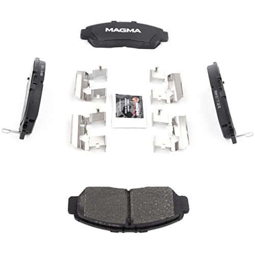 MAGMA Premium PMD959M Semi-Metallic Brake Pads, Front