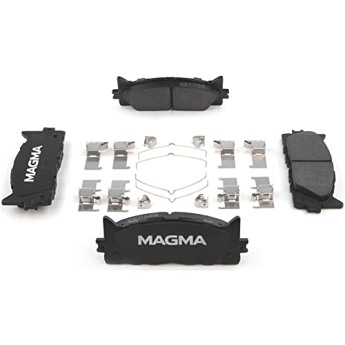 MAGMA Premium PMD1293C Ceramic Brake Pads, Front