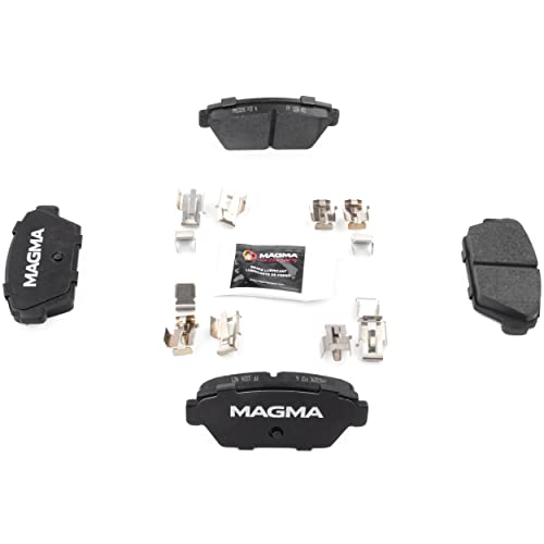 MAGMA Premium PMD329C Ceramic Brake Pads, Rear