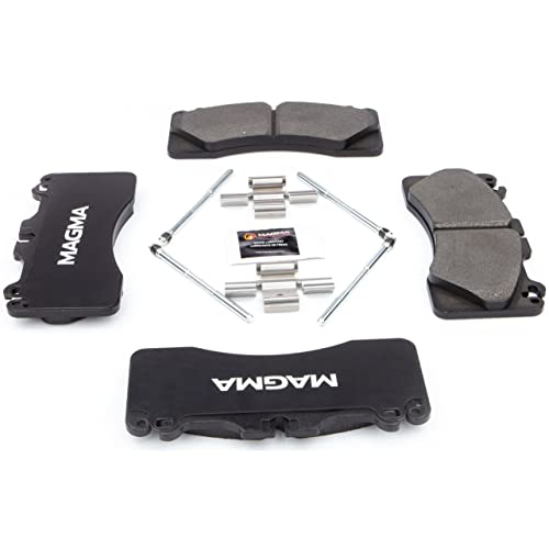MAGMA Premium PMD1440M Semi-Metallic Brake Pads, Front