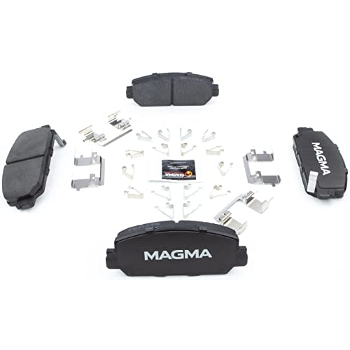 MAGMA Premium PMD2036C Ceramic Brake Pads, Front
