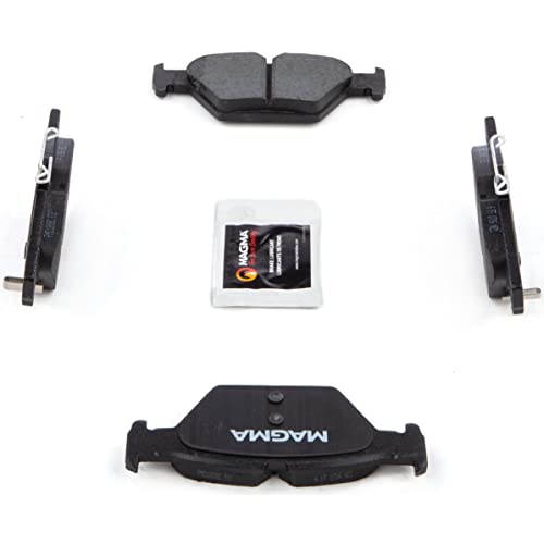 MAGMA Premium PMD1808C Ceramic Brake Pads, Rear