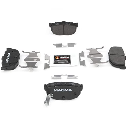 MAGMA Premium PMD323C Ceramic Brake Pads, Rear