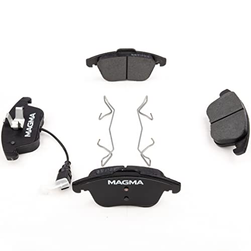 MAGMA Premium PMD1375C Ceramic Brake Pads, Front