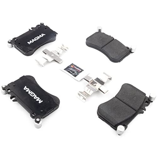 MAGMA Premium PMD1634C Ceramic Brake Pads, Front