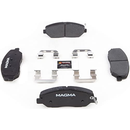 MAGMA Premium PMD1384C Ceramic Brake Pads, Front
