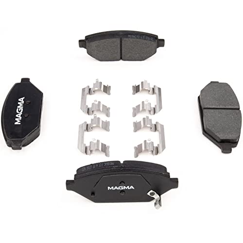 MAGMA Premium PMD1864C Ceramic Brake Pads, Front