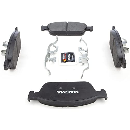 MAGMA Premium PMD2039C Ceramic Brake Pads, Front