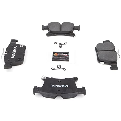 MAGMA Premium PMD1901C Ceramic Brake Pads, Rear