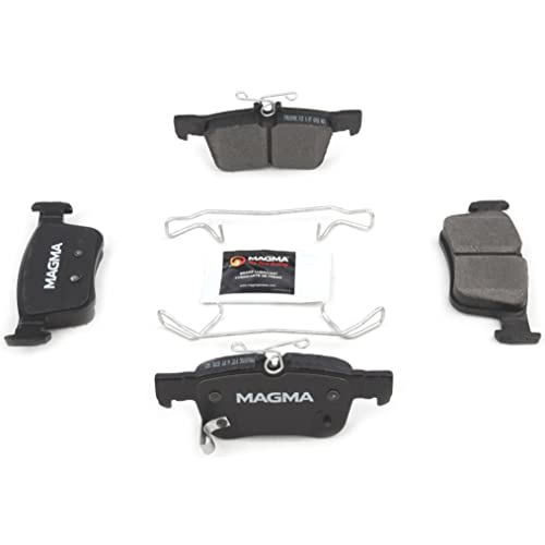 MAGMA Premium PMD1878C Ceramic Brake Pads, Rear