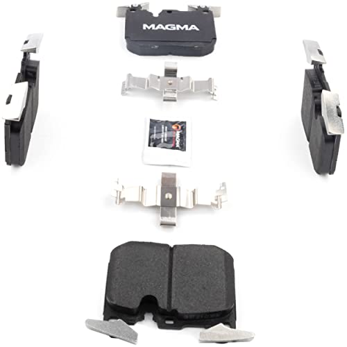 MAGMA Premium PMD1609C Ceramic Brake Pads, Front
