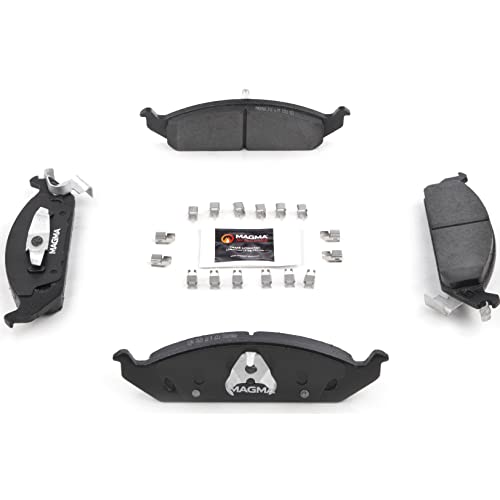 MAGMA Premium PMD650C Ceramic Brake Pads, Front
