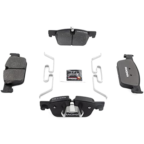 MAGMA Premium PMD1924M Semi-Metallic Brake Pads, Front