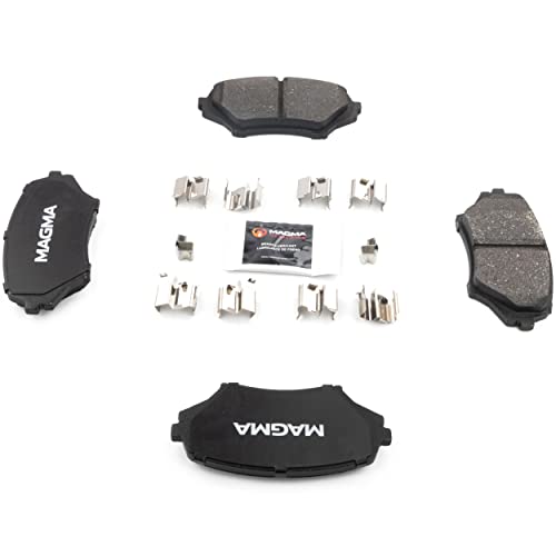 MAGMA Premium PMD1179M Semi-Metallic Brake Pads, Front