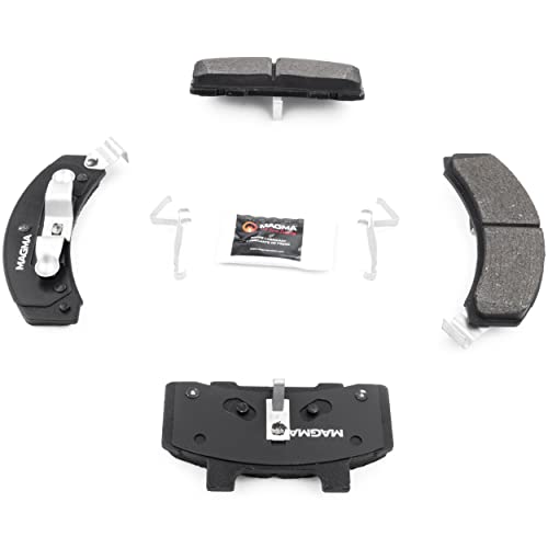 MAGMA Premium PMD215M Semi-Metallic Brake Pads, Front