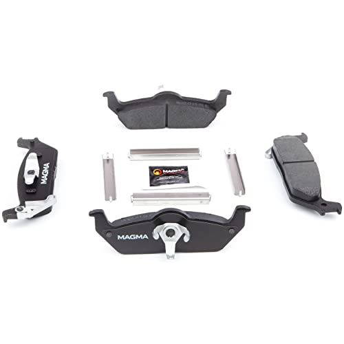 MAGMA Premium PMD1012C Ceramic Brake Pads, Rear