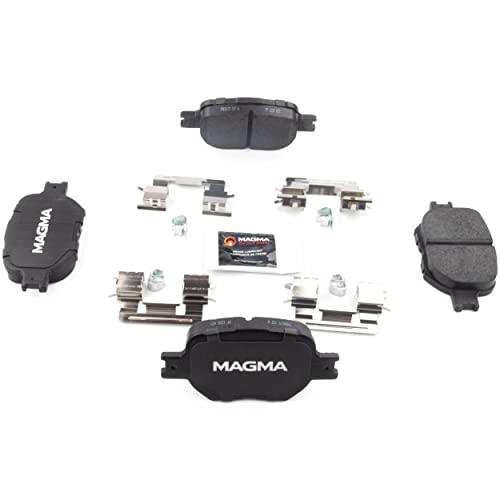 MAGMA Premium PMD817C Ceramic Brake Pads, Front