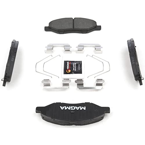 MAGMA Premium PMD1345C Ceramic Brake Pads, Front