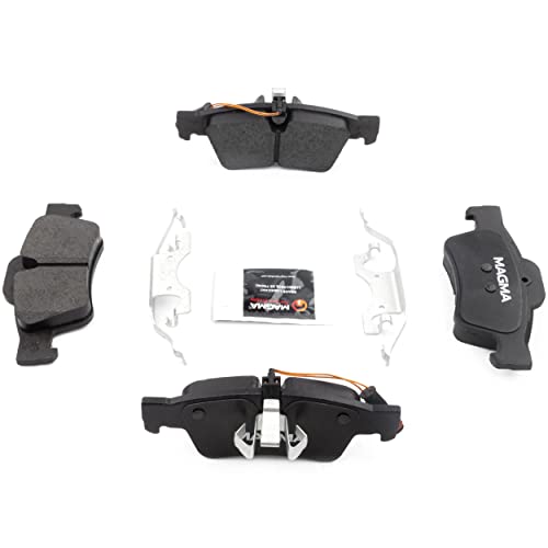 MAGMA Premium PMD1122C Ceramic Brake Pads, Rear