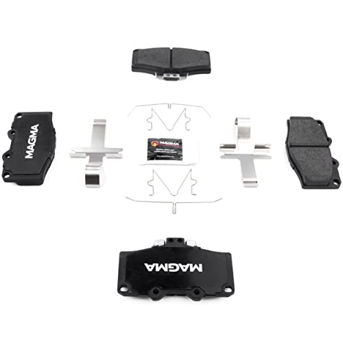 MAGMA Premium PMD410C Ceramic Brake Pads, Front