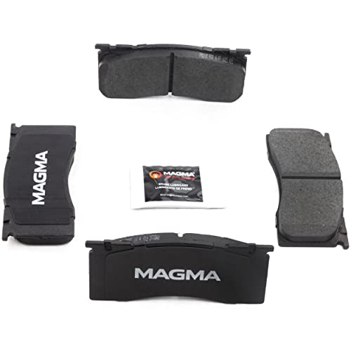 MAGMA Premium PMD11C Ceramic Brake Pads, Front