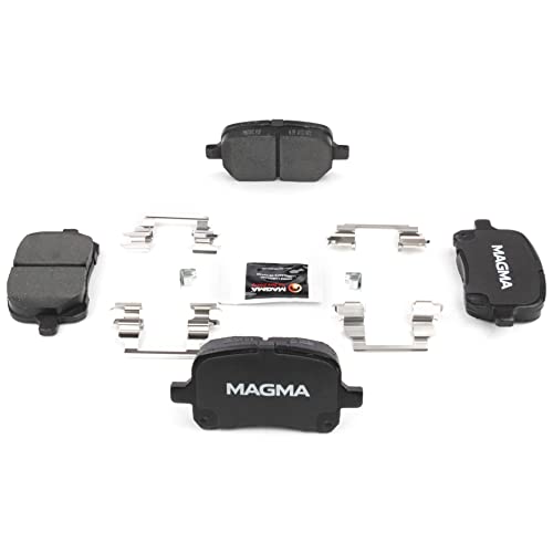 MAGMA Premium PMD707C Ceramic Brake Pads, Front