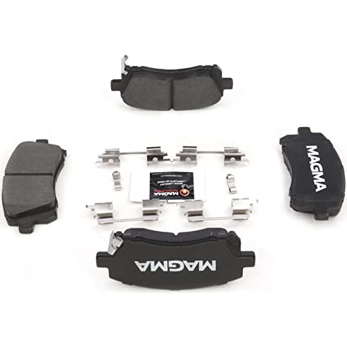 MAGMA Premium PMD721C Ceramic Brake Pads, Front