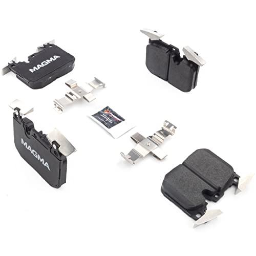 MAGMA Premium PMD1609C Ceramic Brake Pads, Front
