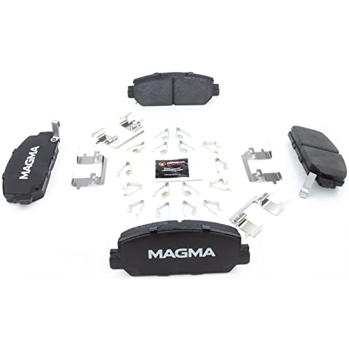 MAGMA Premium PMD2036C Ceramic Brake Pads, Front
