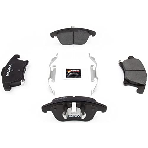 MAGMA Premium PMD1653C Ceramic Brake Pads, Front