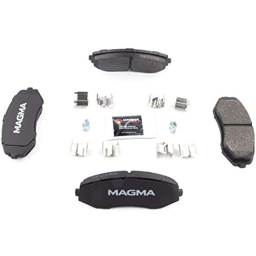 MAGMA Premium PMD1188M Semi-Metallic Brake Pads, Front