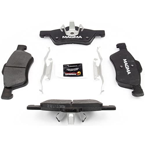 MAGMA Premium PMD1047C Ceramic Brake Pads, Front