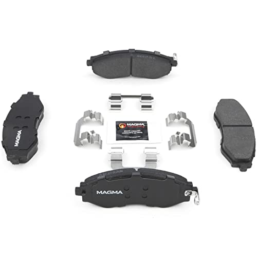 MAGMA Premium PMD797C Ceramic Brake Pads, Front