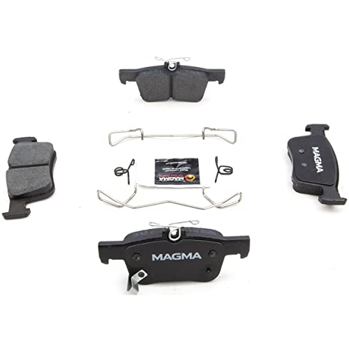 MAGMA Premium PMD2102C Ceramic Brake Pads, Rear