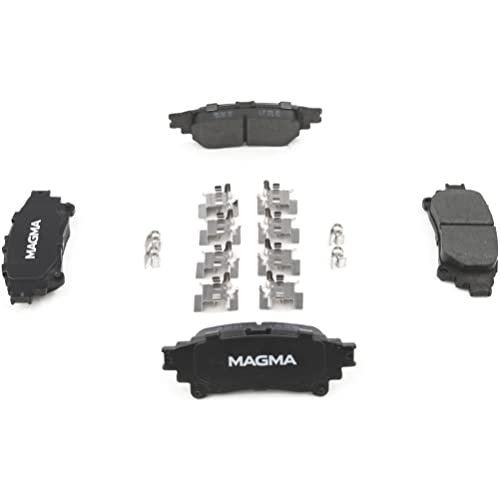 MAGMA Premium PMD1391C Ceramic Brake Pads, Rear