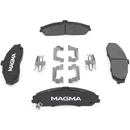 MAGMA Premium PMD731C Ceramic Brake Pads, Front