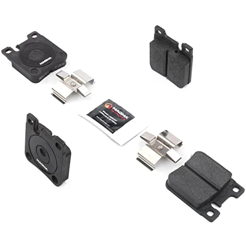 MAGMA Premium PMD603C Ceramic Brake Pads, Rear