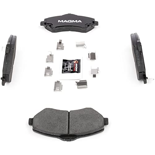 MAGMA Premium PMD1273C Ceramic Brake Pads, Front