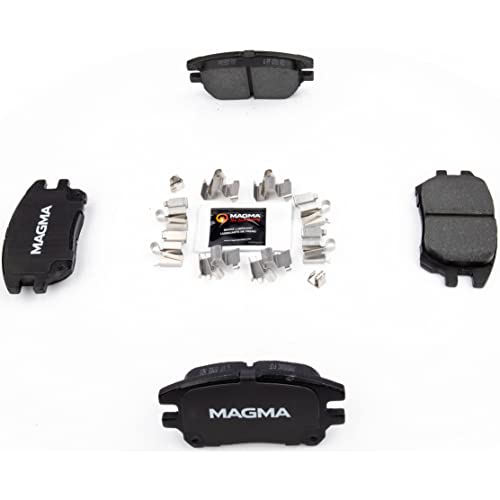 MAGMA Premium PMD930C Ceramic Brake Pads, Front