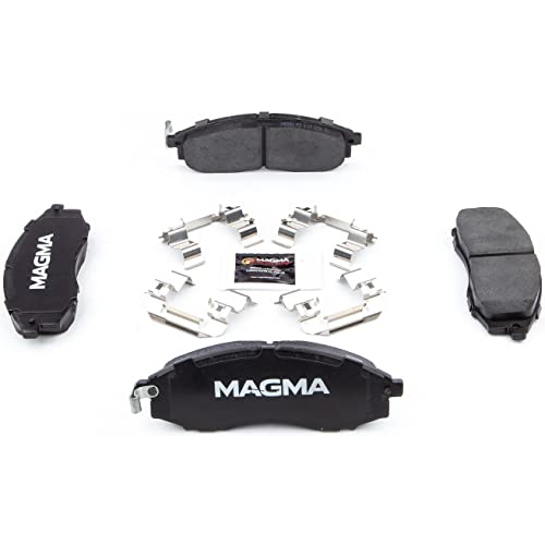MAGMA Premium PMD830C Ceramic Brake Pads, Front