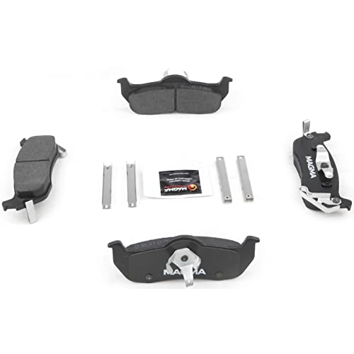 MAGMA Premium PMD1041C Ceramic Brake Pads, Rear