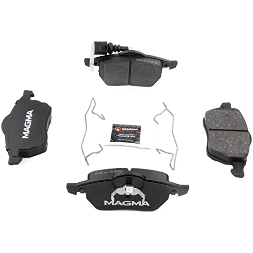 MAGMA Premium PMD687AM Semi-Metallic Brake Pads, Front