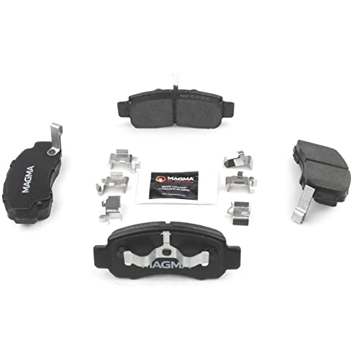 MAGMA Premium PMD832C Ceramic Brake Pads, Front