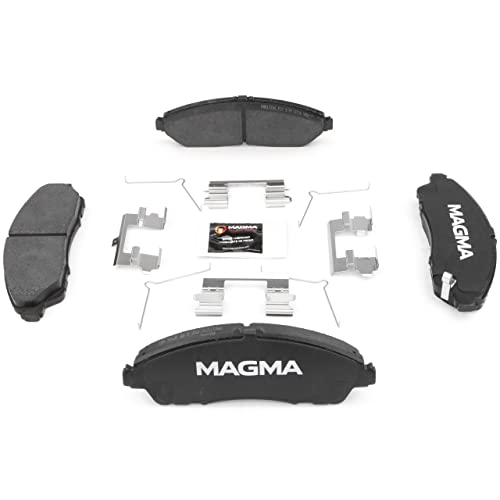 MAGMA Premium PMD1723C Ceramic Brake Pads, Front