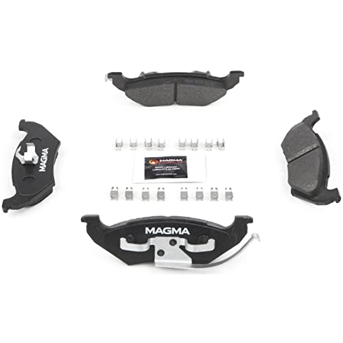 MAGMA Premium PMD544M Semi-Metallic Brake Pads, Rear