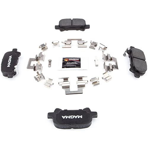 MAGMA Premium PMD828C Ceramic Brake Pads, Rear